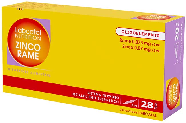 LABCATAL NUTRITION ZINCO RAME 28 FIALE 2 ML - Fontenova srl