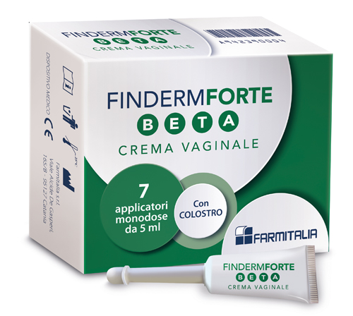 FINDERM FORTE BETA CREMA VAGINALE 7 APPLICATORI MONOUSO 5 G - Fontenova srl