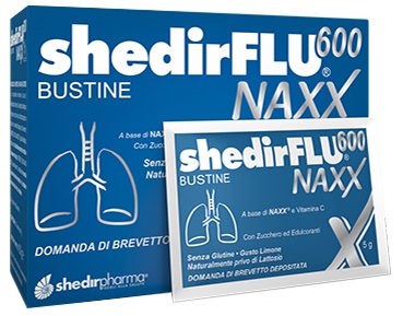 SHEDIRFLU 600 NAXX 20 BUSTINE - Fontenova srl