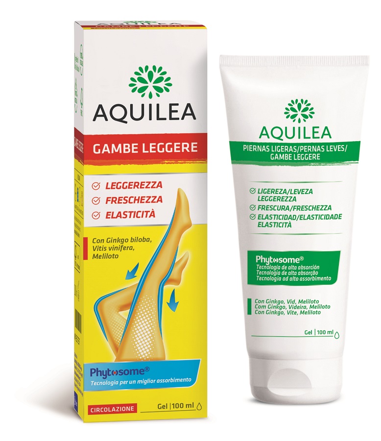 AQUILEA GAMBE LEGGERE GEL 100 ML - Fontenova srl