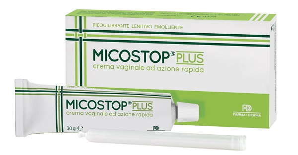 MICOSTOP PLUS CREMA VAGINALE 30 G + 6 APPLICATORI MONOUSO - Fontenova srl