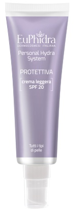 EUPHIDRA PERSONAL HYDRA SYSTEM PROTETTIVA CREMA LEGGERA SPF 20 50 ML - Fontenova srl