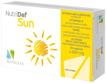NUTRIDEF SUN 30 CAPSULE - Fontenova srl