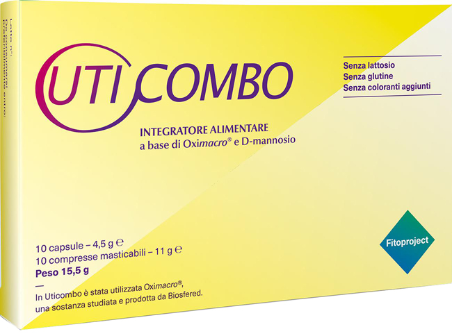 UTICOMBO 10 CAPSULE + 10 COMPRESSE MASTICABILI - Fontenova srl