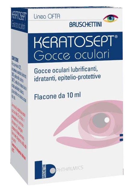 GOCCE OCULARI KERATOSEPT 10 ML - Fontenova srl