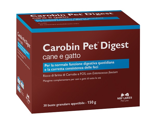 CAROBIN PET DIGEST GRANULARE 30 BUSTE DA 5 G - Fontenova srl