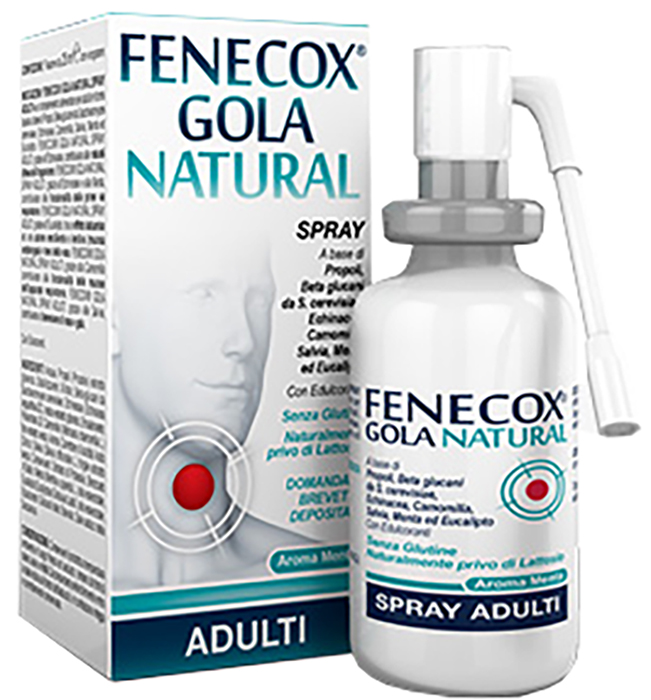 FENECOX GOLA NATURAL SPRAY ADULTI 25 ML - Fontenova srl