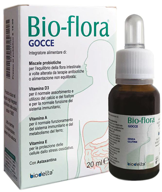 BIOFLORA GOCCE 20 ML - Fontenova srl