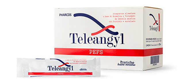 TELEANGYL PEFS PHARCOS 30 STICKPACK 10 ML - Fontenova srl