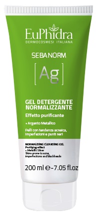 EUPHIDRA SEBANORM AG GEL DETERGENTE 200 ML - Fontenova srl