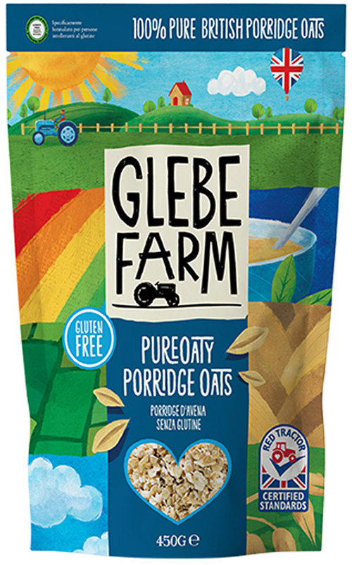 GLEBE FARM PORRIDGE AVENA 450 G - Fontenova srl