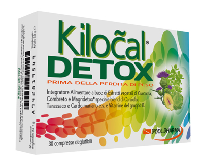 KILOCAL DETOX 30 COMPRESSE - Fontenova srl