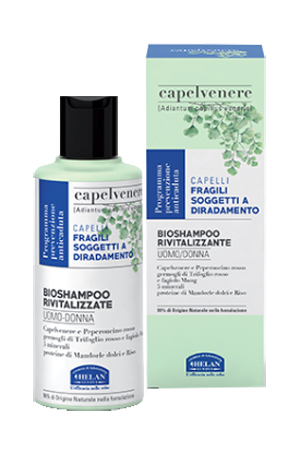 CAPELVENERE BIOSHAMPOO RIVITALIZZANTE 200 ML - Fontenova srl