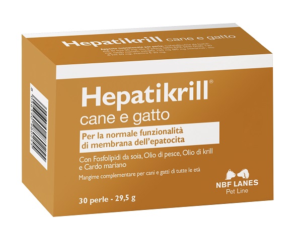 HEPATIKRILL CANI E GATTI BLISTER 30 PERLE - Fontenova srl