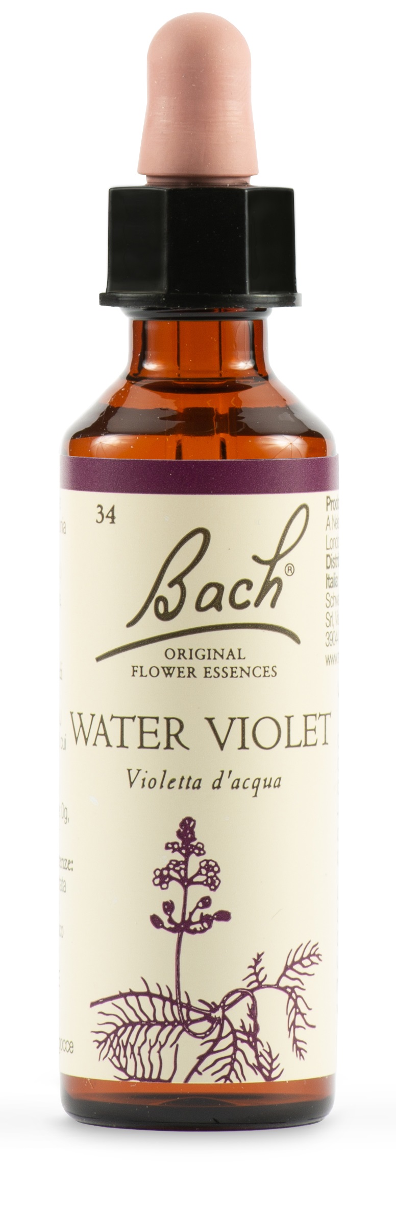 WATER VIOL BACH ORIG 20 ML - Fontenova srl