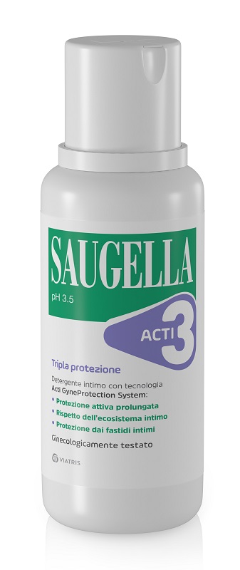 SAUGELLA ACTI3 DETERGENTE INTIMO 250 ML - Fontenova srl