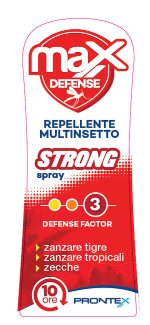 PRONTEX MAX DEFENSE SPRAY STRONG - Fontenova srl