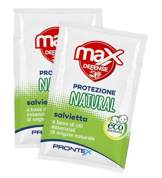 PRONTEX MAX DEFENSE SALVIETTINE NATURAL 6 PEZZI - Fontenova srl