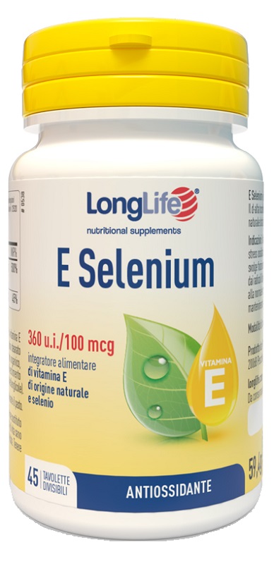 LONGLIFE E SELENIUM 45 TAVOLETTE - Fontenova srl