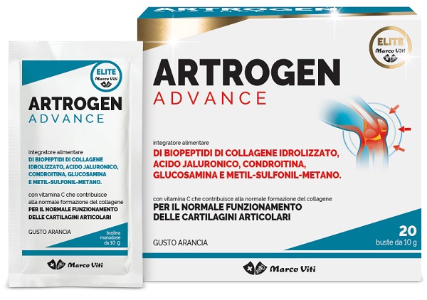ARTROGEN ADVANCE 20 BUSTINE DA 10 G - Fontenova srl