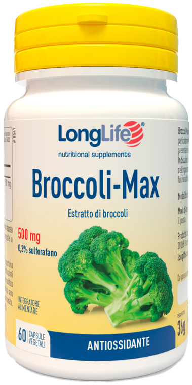 LONGLIFE BROCCOLI MAX 60 CAPSULE - Fontenova srl