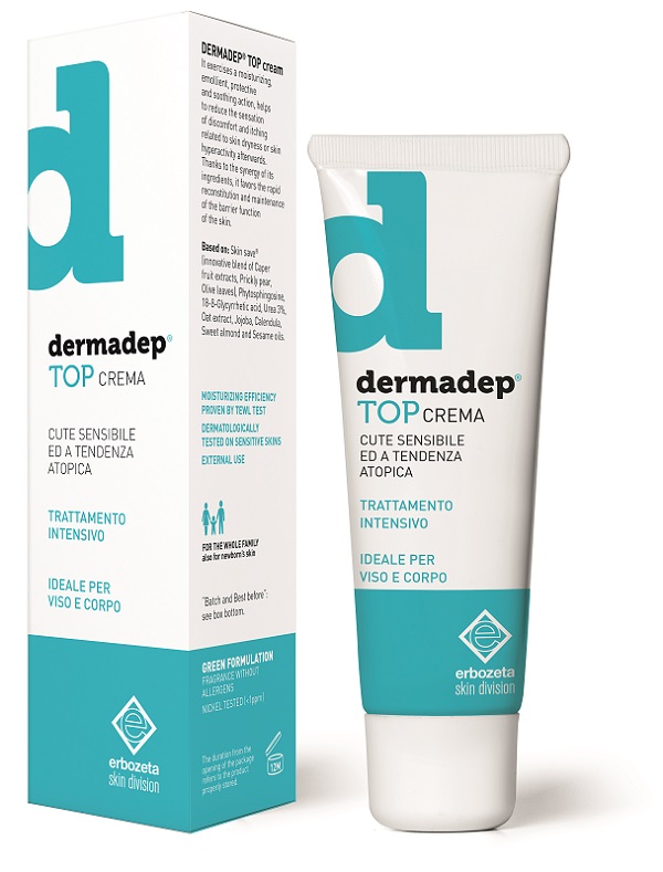 DERMADEP TOP CREMA CUTE SENSIBILE E A TENDENZA ATOPICA TRATTAMENTO INTENSIVO 50 ML - Fontenova srl