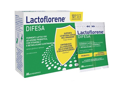 LACTOFLORENE DIFESA 10 BUSTE TWIN - Fontenova srl