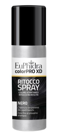 EUPHIDRA COLORPRO XD TINTURA RITOCCO SPRAY CAPELLI NERO 75 ML - Fontenova srl