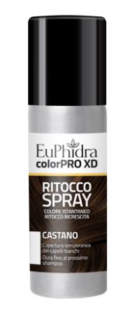 EUPHIDRA COLORPRO XD TINTURA RITOCCO SPRAY CAPELLI CASTANO 75 ML - Fontenova srl