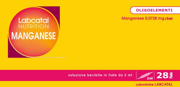 LABCATAL NUTRITION MANGANESE 28 FIALE 2 ML - Fontenova srl