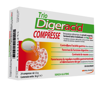TRIO DIGERACID 24 COMPRESSE - Fontenova srl