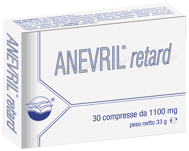 ANEVRIL RETARD 30 COMPRESSE - Fontenova srl