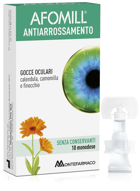 AFOMILL ANTIARROSSAMENTO SENZA CONSERVANTI 10 FIALE DA 0,5 ML - Fontenova srl