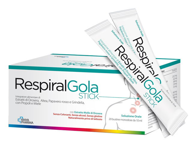 RESPIRAL GOLA 20 BUSTINE 10 ML - Fontenova srl