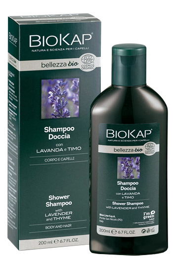 BIOKAP BELLEZZA BIO SHAMPOO DOCCIA COSMOS ECOCERT 200 ML BIOSLINE - Fontenova srl