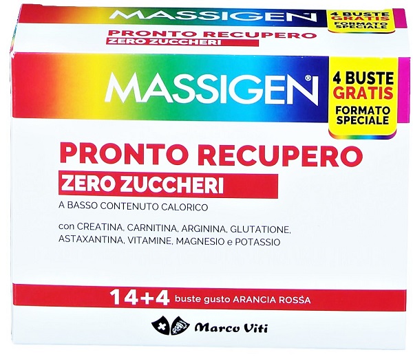 PRONTO RECUPERO ZERO ZUCCHERO 14 BUSTINE + 4 BUSTINE - Fontenova srl