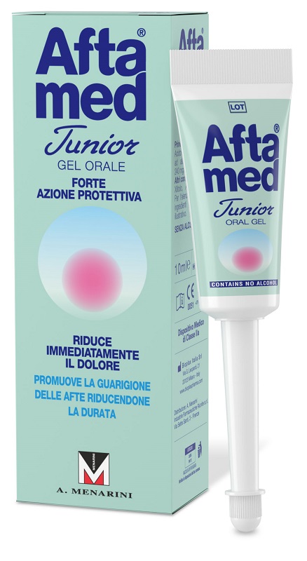 GEL AFTAMED JUNIOR ACIDO IALURONICO 10 ML - Fontenova srl