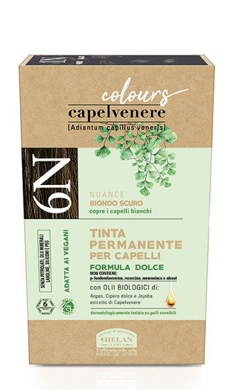 CAPELVENERE COLOURS TINTA CAPELLI 6N BIONDO SCURO - Fontenova srl