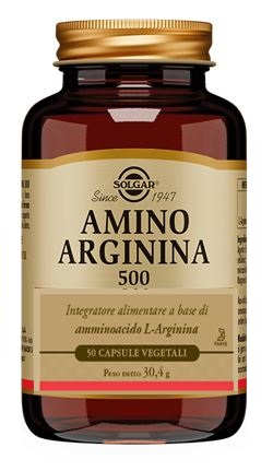 AMINO ARGININA 500 50 CAPSULE VEGETALI - Fontenova srl