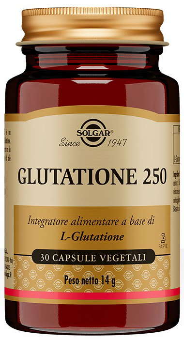 GLUTATIONE 250 30 CAPSULE VEGETALI - Fontenova srl