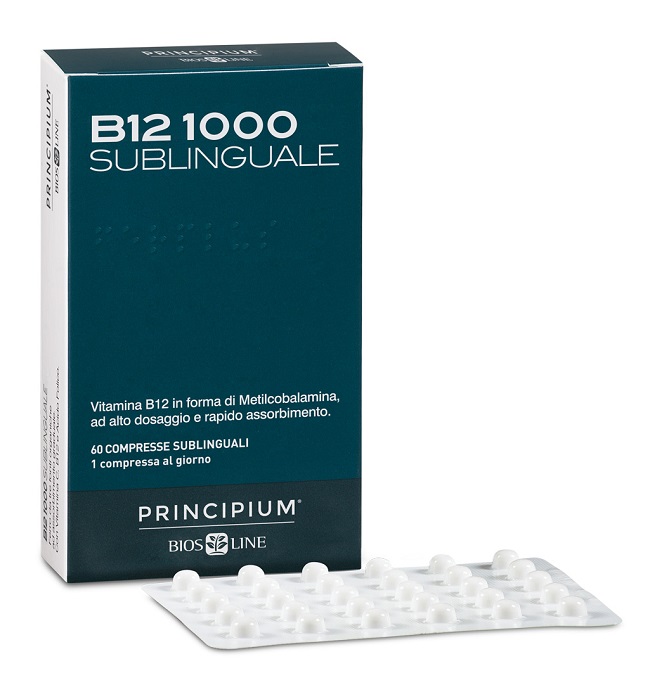 PRINCIPIUM B12 1000 60 COMPRESSE SUBLINGUALI - Fontenova srl