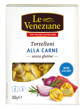 LE VENEZIANE TORTELLONI ALLA CARNE 250 G - Fontenova srl