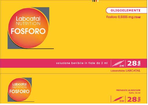LABCATAL NUTRITION FOSFORO 28 FIALE X 2 ML - Fontenova srl