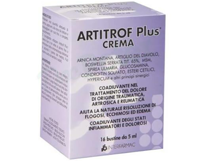 ARTITROF PLUS CREMA 16 BUSTINE DA 5 ML - Fontenova srl