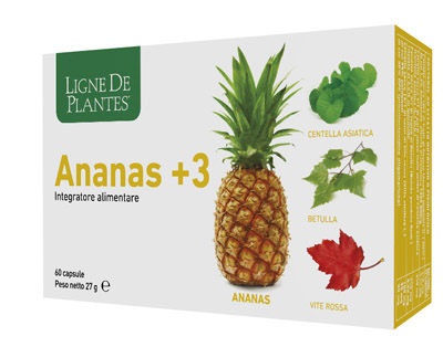 ANANAS +3 60 CAPSULE - Fontenova srl
