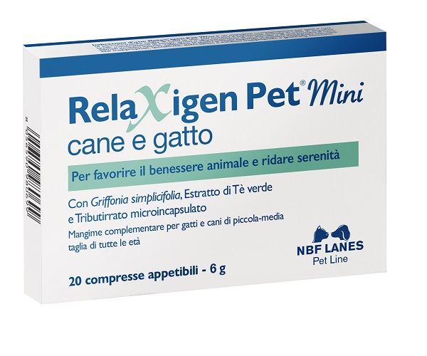 RELAXIGEN PET MINI BLISTER 20 COMPRESSE - Fontenova srl