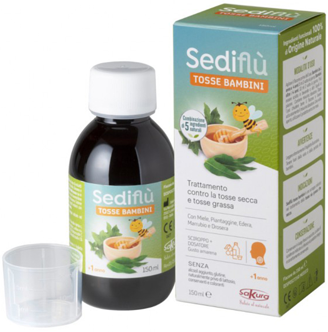 SEDIFLU TOSSE BAMBINI 150 ML - Fontenova srl