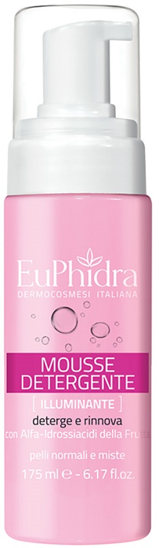 EUPHIDRA MOUSSE DETERGENTE ILLUMINANTE 175 ML - Fontenova srl