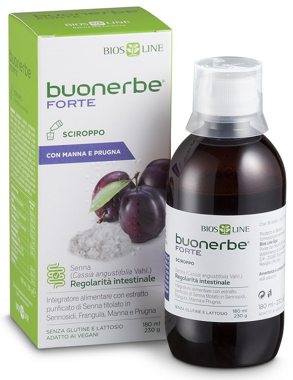 BUONERBE FORTE SCIROPPO 180 ML - Fontenova srl