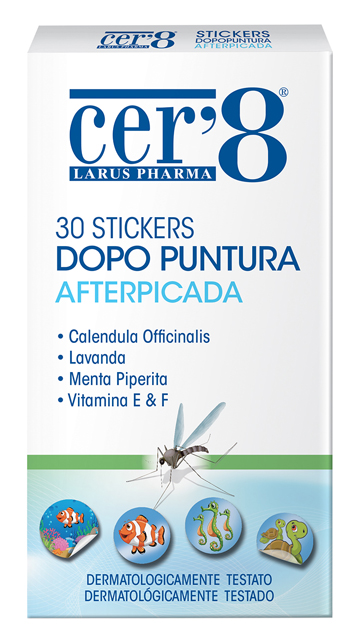 CER'8 STICKERS DOPO PUNTURA 30 PEZZI - Fontenova srl